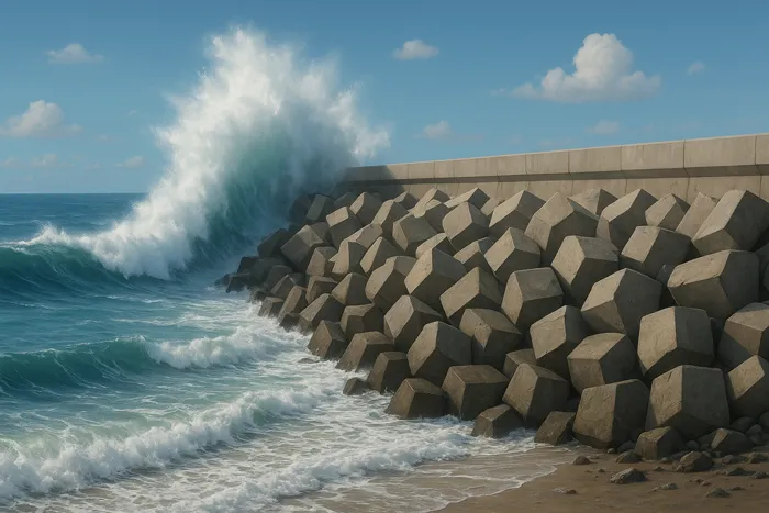اهمیت موج شکن در مهندسی سواحل دریا