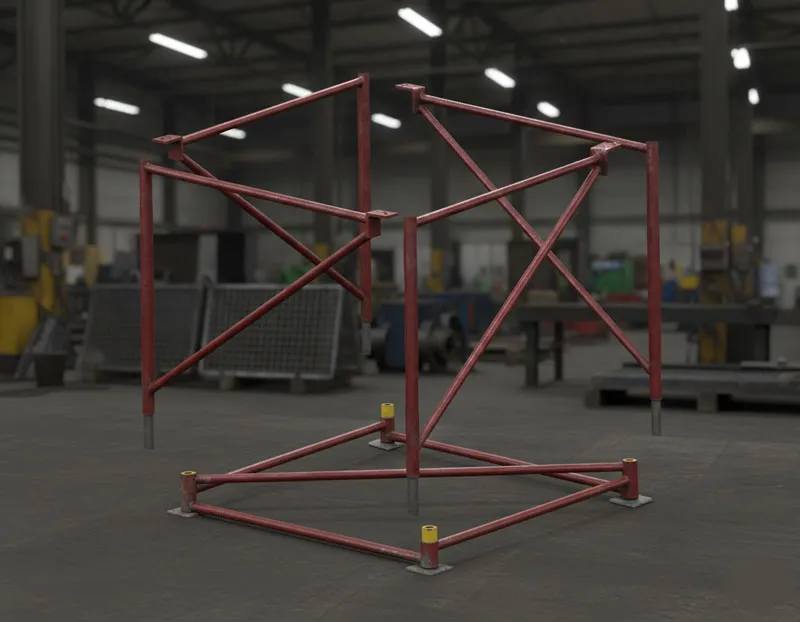 خرید داربست مثلثی | قیمت و اجرای داربست امگا 3 قیمت داربست مثلثی