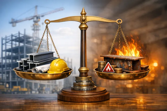 مزایا و معایب اسکلت فلزی