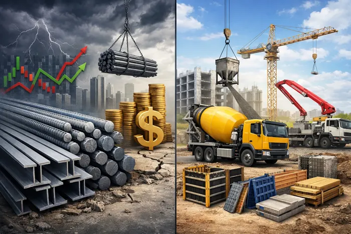 عوامل موثر بر قیمت اسکلت فلزی 