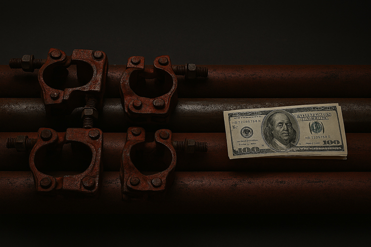 هزینه نصب داربست فلزی هزینه نصب داربست فلزی