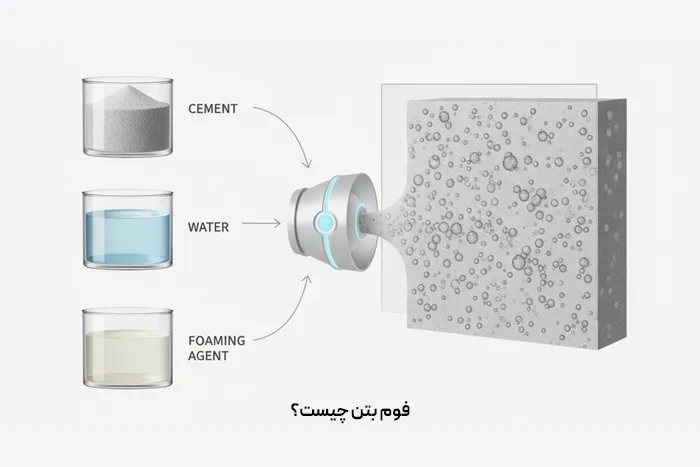 فوم بتن و تعریف از کاربردهای آن