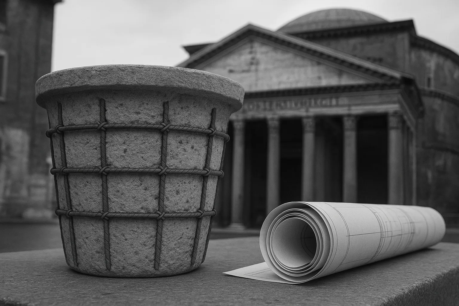 تاریخچه پیدایش بتن آرمه