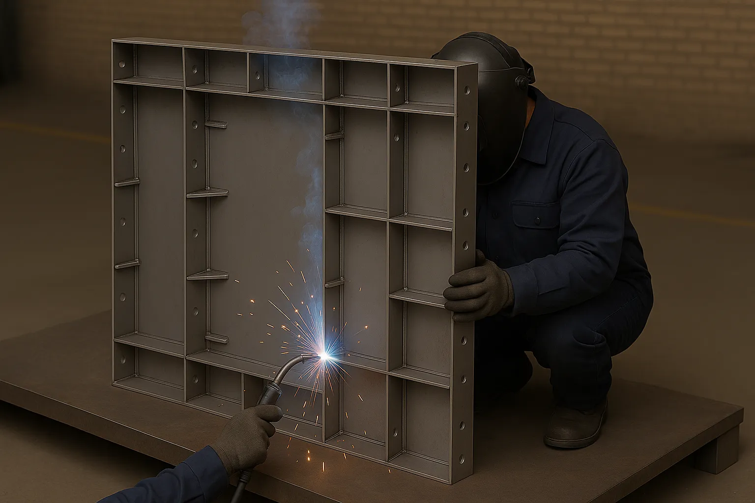 جوشکاری قالب با استفاده از جوش قوسی و CO2