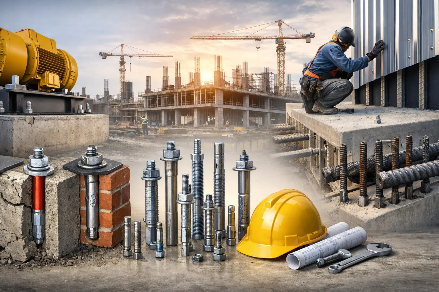 انکر بولت چیست و چه نقشی در ایمنی سازه‌های عمرانی دارد