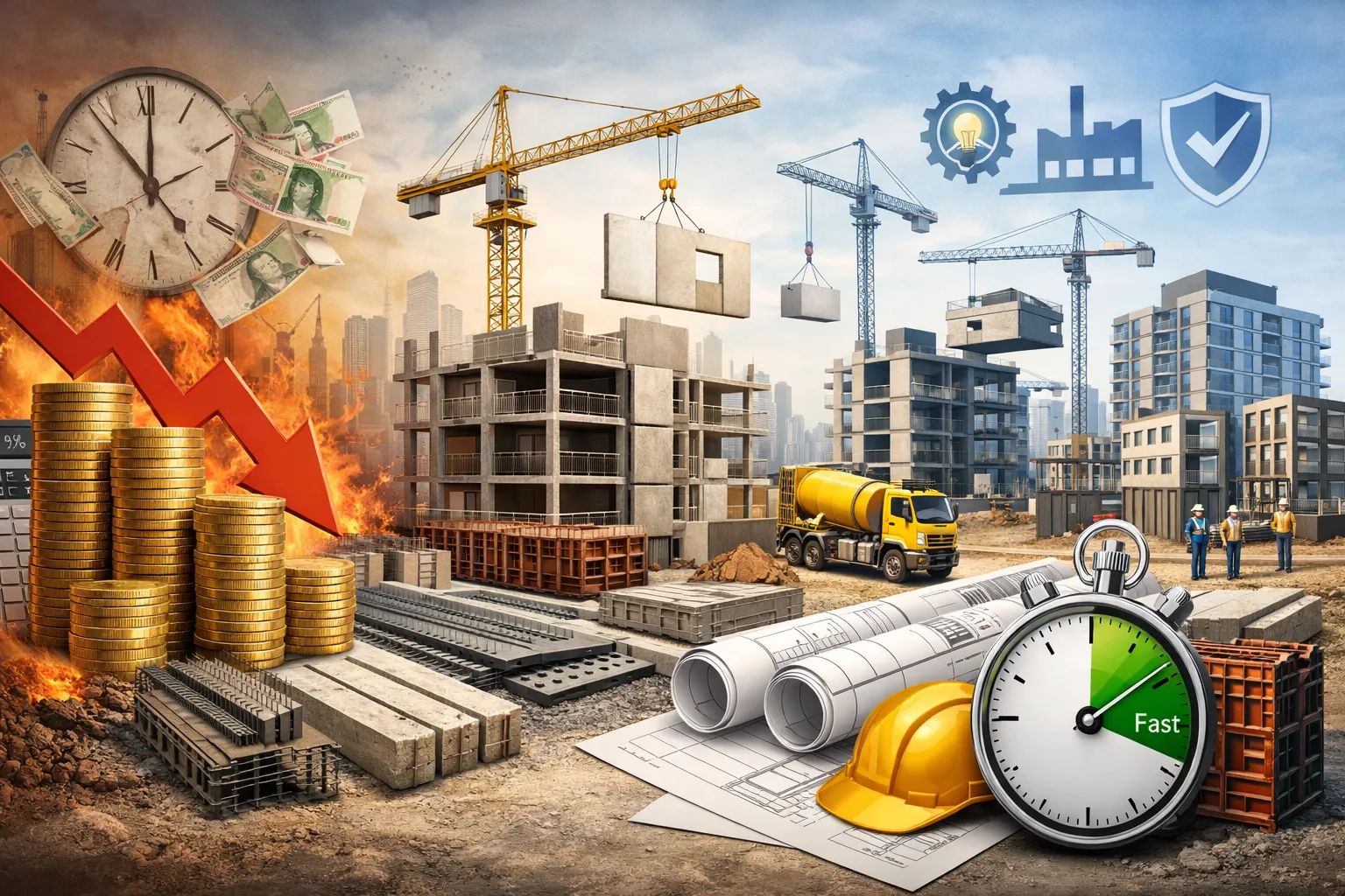 چرا انتخاب سریع‌ترین روش ساخت در ایران اهمیت دارد