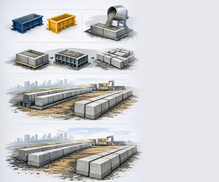 قالب جدول بتنی چیست