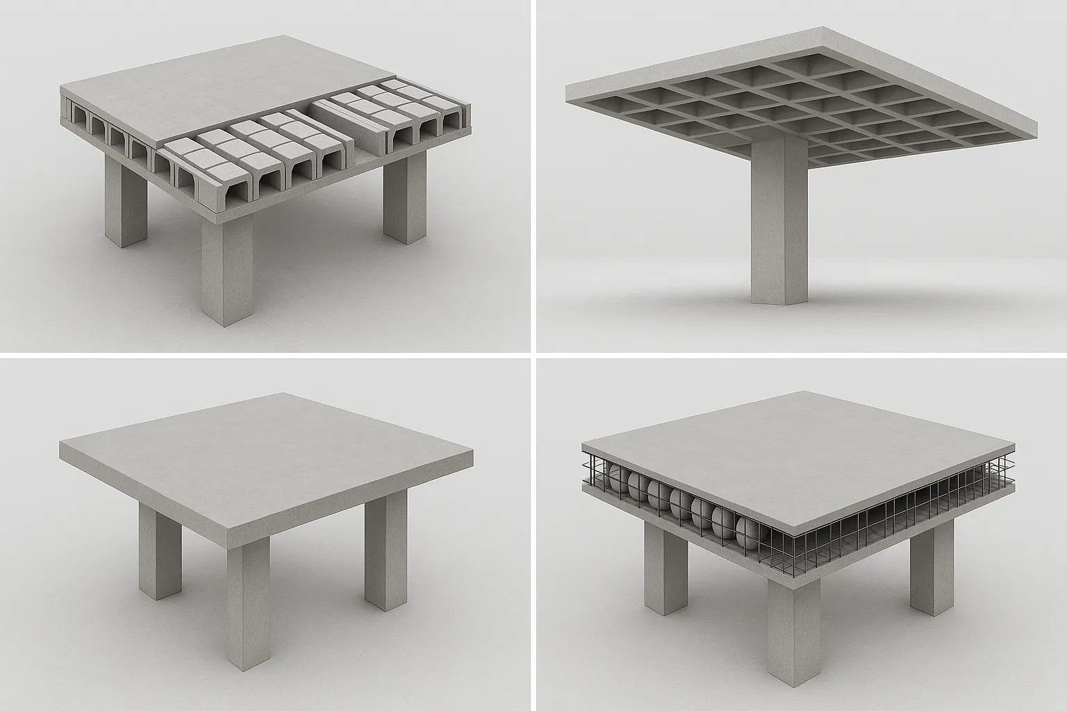 انتخاب بهترین سقف بتنی برای ساختمان‌های مختلف