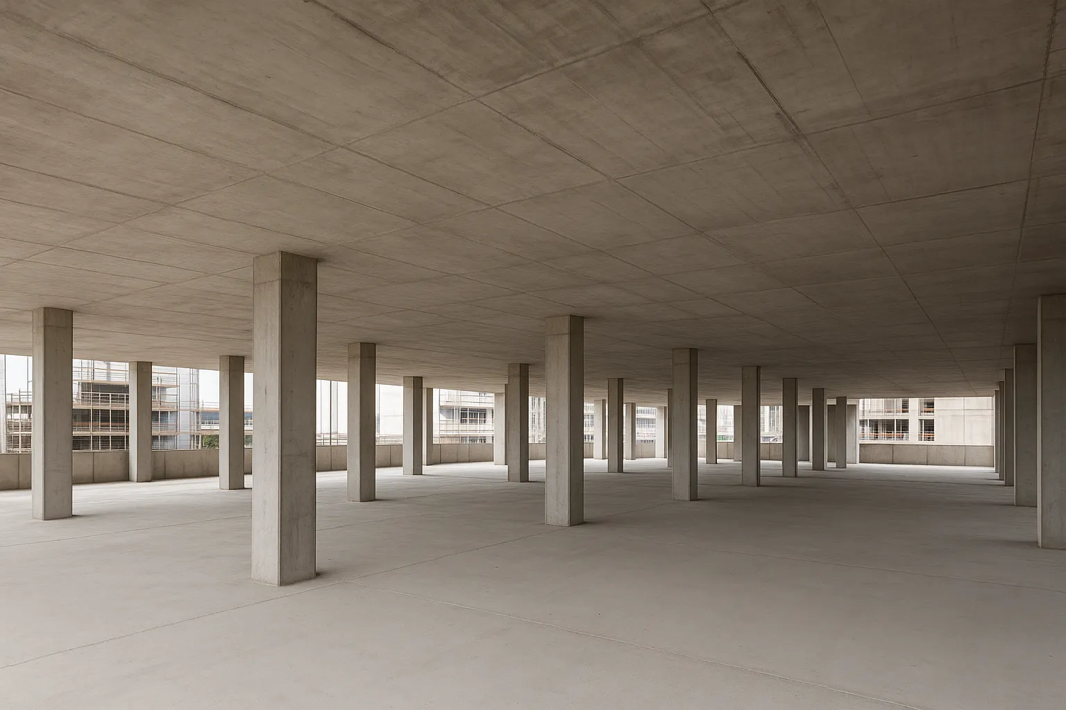 سقف دال تخت بتنی؛ ساده‌ترین و پرکاربردترین سیستم اجرای سقف