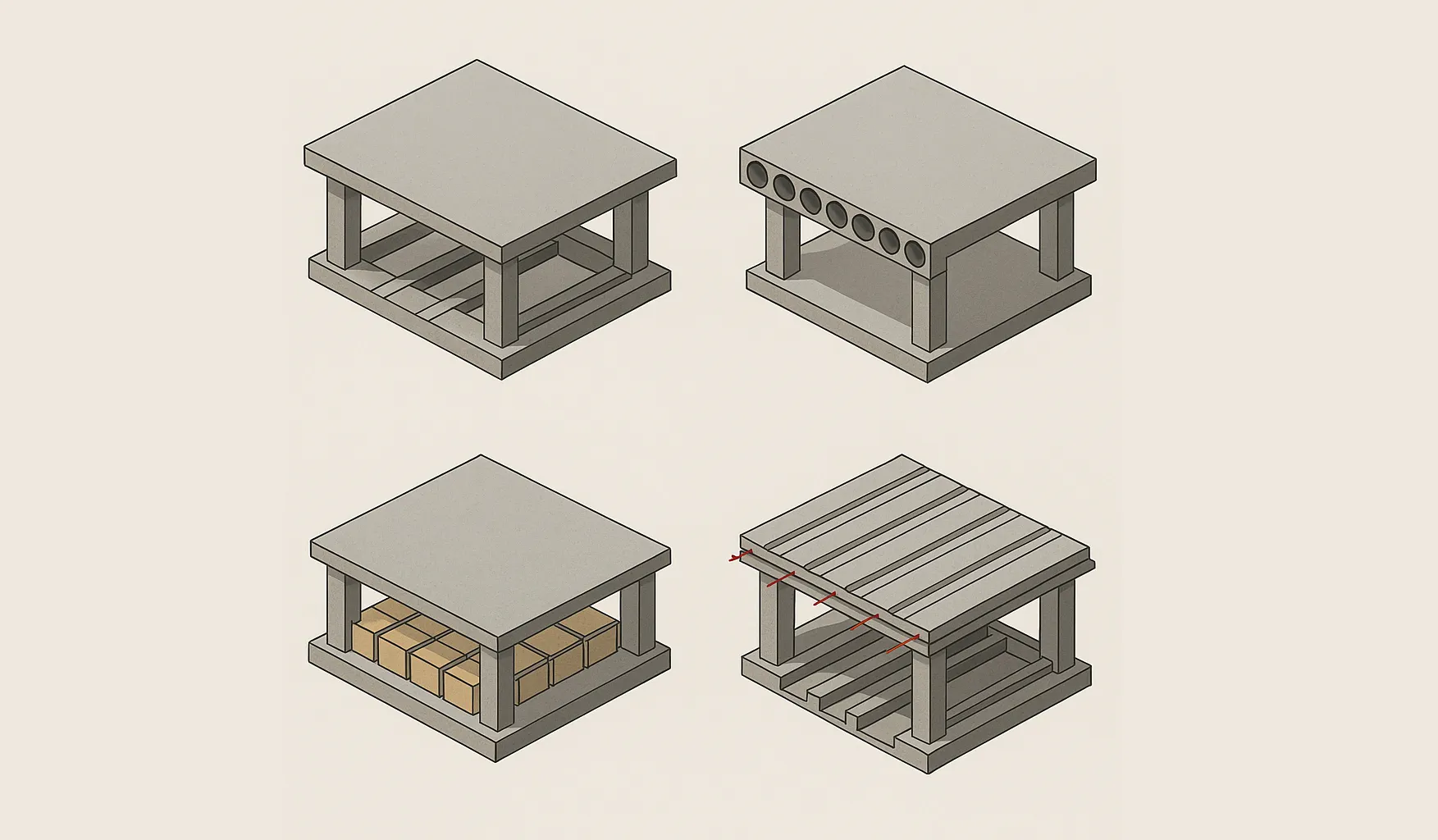 معرفی کامل سقف‌های بتنی مدرن و سنتی
