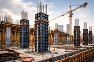 نحوه محاسبه دستمزد قالب‌ بندی بتن