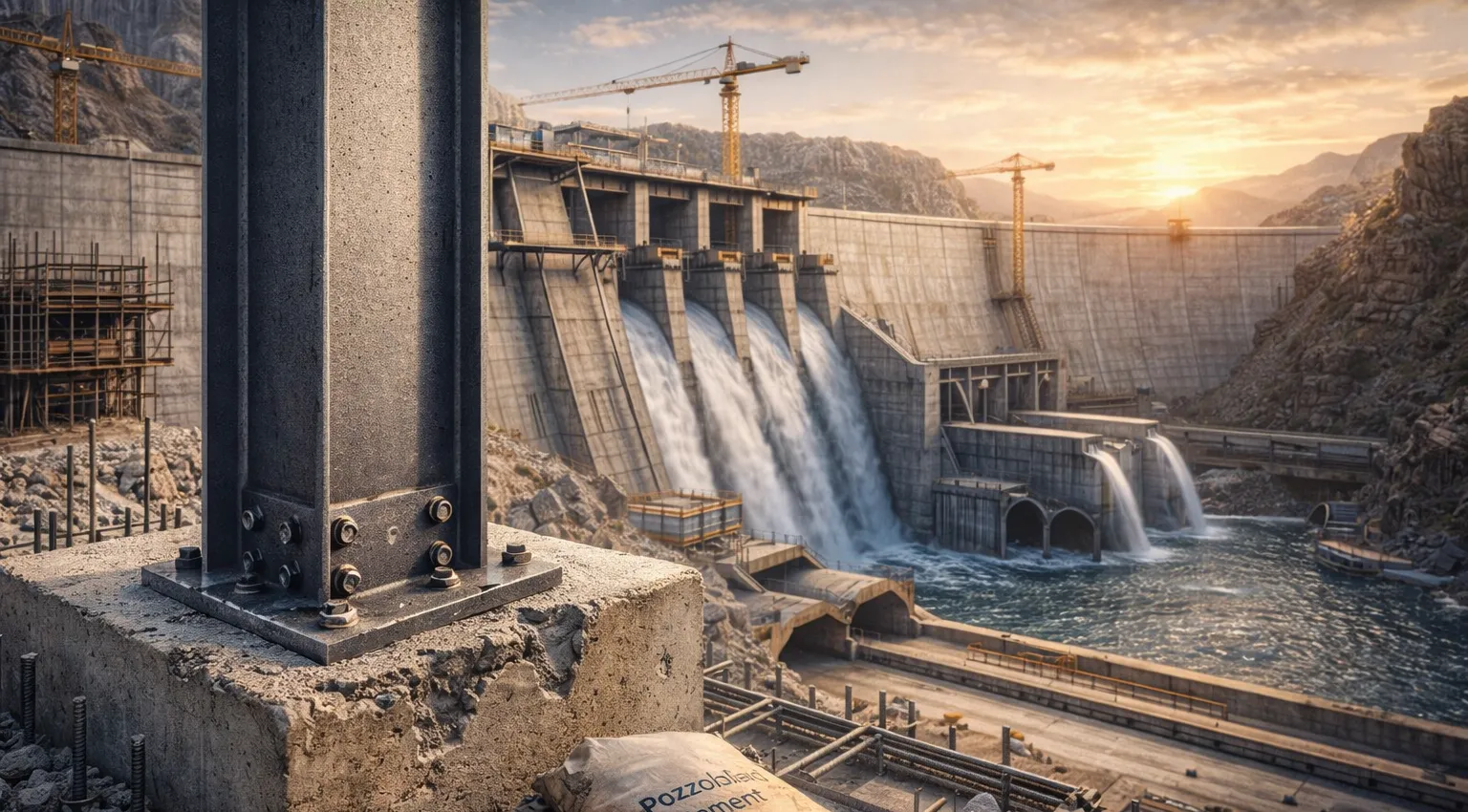 تیرآهن چیست و چه نقشی در پایداری سازههای مدرن ایفا میکند؟ 4 تعامل فولاد و بتن