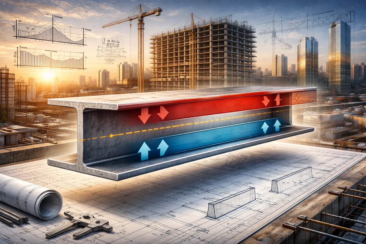 تیرآهن چیست و چه نقشی در پایداری سازههای مدرن ایفا میکند؟ 3 تحلیل ماهیت سازهای